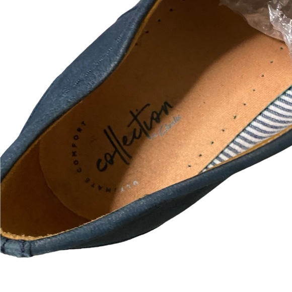 Clarks Blue Oxfords Sleek Minimalist Design main image 7